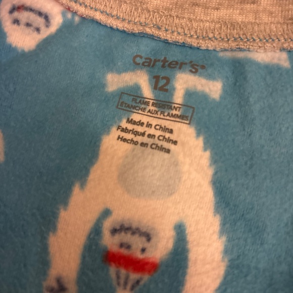 ❄️ Carters Yeti/Abominable Snowman/Bumble onesie - Picture 3 of 8